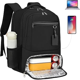 NEWHEY 17.3 Inch Laptop Backpack with USB Charging Port