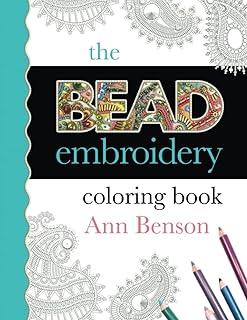 Bead Embroidery Coloring Book