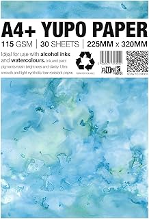 Punkcards Yupo Paper Alcohol Inks A4 30 Sheets