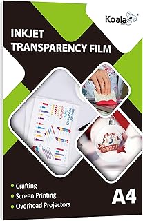 Koala Inkjet Transparency Film 25 Sheets