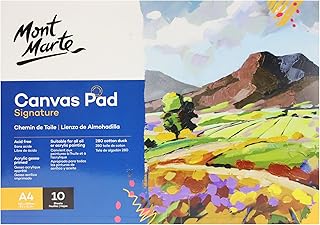 Mont Marte A4 Canvas Pad, 10 Sheet