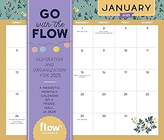 2025 Magnetic Monthly Calendar