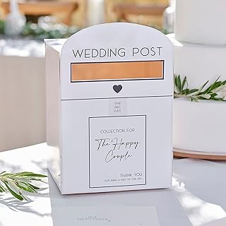 Ginger Ray Wedding Card Post Box