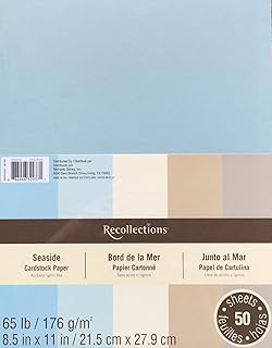 Recollections Seaside Cardstock 8.5x11