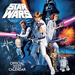 Star Wars Classic Square Calendar 2025