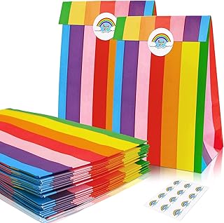 Rainbow Party Favor Bags