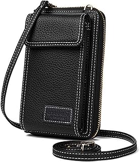 Cyber Monday Women's Leather Cellphone Holster Wallet Case