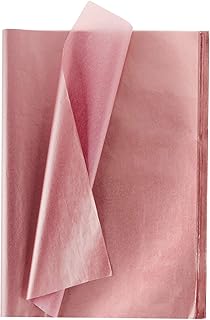 Whaline Rose Gold Tissue Paper Bulk, 100 Sheets