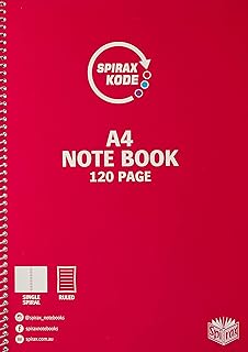 SPIRAX 56957C A4 Notebook 120Pg