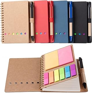 BESTBUY 4 PCS Spiral Notebook