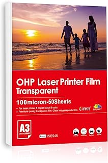 INKUWAY A3 Laser OHP Transparency Film 50sheets