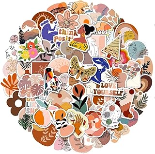 100pcs Boho Aesthetic Stickers