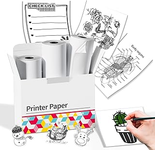 White Thermal Sticker Paper for Memoking M02/M03/M04 Printer