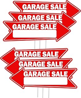 Rogue River Tactical Garage Sale Sign Arrows - Large, Red