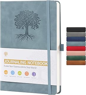 A5 Leather Hardcover Journal Notebook