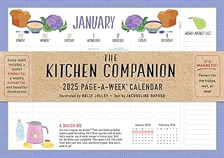 2025 Kitchen Companion Magnetic Calendar