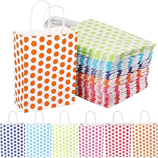 Wimarn® 36 Pieces Kraft Paper Party Favor Gift Bags