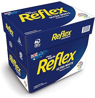 Reflex Ultra White A4 Copy Paper, 500 Sheets, 5