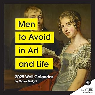 Men to Avoid 2025 Wall Calendar