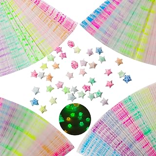 840Pcs Luminous Origami Star Paper Strips