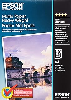 Epson Matte Heavyweight A4 Paper (50 Sheets)