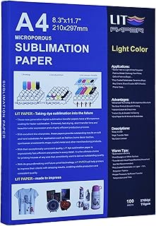 LIT Sublimation Paper A4 100 Sheets 110gsm