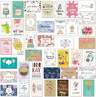 40PCS All Occasion Greeting Cards Assortment