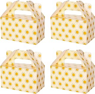 Whaline 24Pcs Boho Sun Treat Boxes