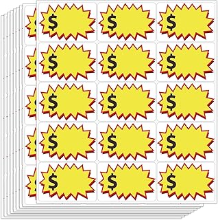 300 Pcs Garage Sale Stickers