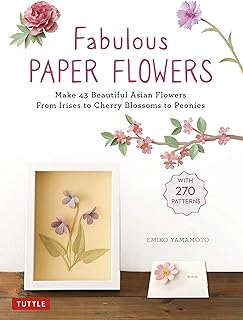 43 Asian Paper Flowers Kit