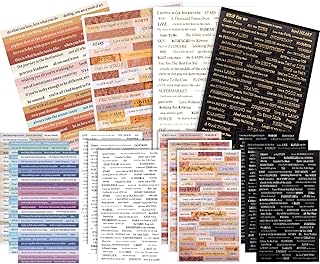 Vintage Quote Stickers for Journaling