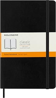 Moleskine Classic Soft Cover Notebook - Large - Black