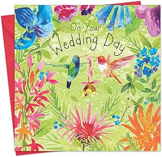 Twizler Wedding Card with Hummingbirds