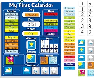 Fridge Magic Learning Calendar