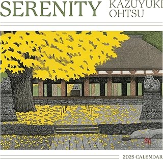 2025 Serenity Mini Wall Calendar