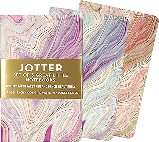Jotter Mini Notebooks – Agate (3-Pack)