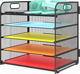 5-Tier Letter Tray Desktop Organizer