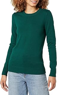 Amazon Essentials Women's Cotton Crewneck Sweater (Plus Size)