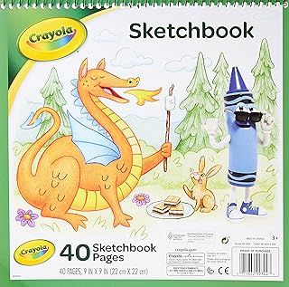 Crayola Sketchbook 40 Pages 22 x 22cm